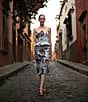 Damaris Bailey Coordinating Delicias Rose Print Pencil Midi Skirt, Color:Blue Floral - Image 6
