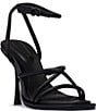 Color:Black - Image 1 - Dalilah Ankle Strap Dress Sandals