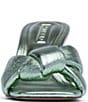 Color:Metallic Pistachio - Image 4 - Leenoa Metallic Knot Dress Sandals