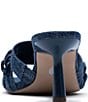 Color:Blue Jean - Image 4 - Lessia Denim Chain Sandals