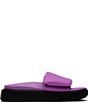 Color:Bright Lavender - Image 2 - Reklis Puffy Platform Sandals