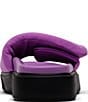 Color:Bright Lavender - Image 3 - Reklis Puffy Platform Sandals