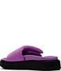 Color:Bright Lavender - Image 4 - Reklis Puffy Platform Sandals