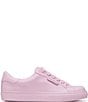 Color:Pale Pink - Image 2 - Sono Leather Low Top Sneakers