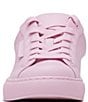 Color:Pale Pink - Image 4 - Sono Leather Low Top Sneakers