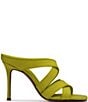Color:Citron Green - Image 2 - Wyona Strappy Heeled Sandals