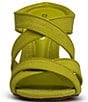 Color:Citron Green - Image 5 - Wyona Strappy Heeled Sandals