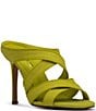Color:Citron Green - Image 1 - Wyona Strappy Heeled Sandals