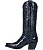 Color:Black - Image 4 - Maria Leather Western Boots