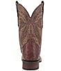 Color:Chocolate - Image 3 - Men's Alamosa 11#double; Full Quill Ostrich Western Boots