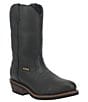 Color:Black - Image 1 - Men's Albuquerque 12#double; Waterproof Western Work Boots