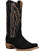 Dan Post Men's Barren 13#double; Suede Cutter Toe Western Boots - Image 1