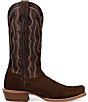 Dan Post Men's Barren 13#double; Suede Cutter Toe Western Boots - Image 4