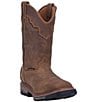 Color:Saddle Tan - Image 1 - Men's Blayde 11#double; Waterproof Western Work Boots