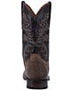 Color:Sand/Dark Chocolate - Image 3 - Men's Franklin 11#double; Leather Western Boots