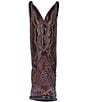 Color:Brass - Image 5 - Men's Pershing Full Quill Ostrich 13#double; Western Boots