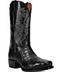 Dan Post Men's Zandor 13#double; Caiman Leather Square Toe Western Boots - Image 1