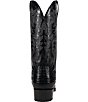 Dan Post Men's Zandor 13#double; Caiman Leather Square Toe Western Boots - Image 3
