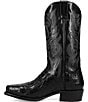 Dan Post Men's Zandor 13#double; Caiman Leather Square Toe Western Boots - Image 4