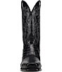 Dan Post Men's Zandor 13#double; Caiman Leather Square Toe Western Boots - Image 5