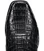Dan Post Men's Zandor 13#double; Caiman Leather Square Toe Western Boots - Image 6