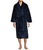 Daniel Buchler Plush Poly Jacquard Shawl Collar Robe - Image 1