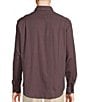 Color:Port Red - Image 2 - Daniel Cremieux Signature Label A Touch Of Cashmere Solid Long Sleeve Woven Shirt