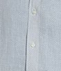 Cremieux Daniel Cremieux Signature Label Albini Linen Wind Geo Print Long Sleeve Woven Shirt, Color:Wind - Image 4