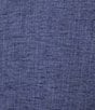 Color:Medium Blue - Image 4 - Daniel Cremieux Signature Label Albini Linen Long Sleeve Woven Shirt