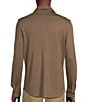 Color:Brown - Image 2 - Daniel Cremieux Signature Label Apres Ski Collection Double Knit Coatfront Shirt