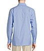 Color:Windsurfer Blue - Image 2 - Daniel Cremieux Signature Label Canclini Cotton Dobby Paisley Long Sleeve Woven Shirt