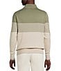 Cremieux Daniel Cremieux Signature Label Color Block Quarter-Zip Pullover, Color:Green - Image 2