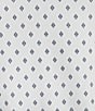 Color:Lucent White - Image 4 - Daniel Cremieux Signature Label Cotton Interlock Printed Short Sleeve Polo Shirt