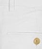 Color:White - Image 4 - Daniel Cremieux Signature Label Cotton Linen Herringbone Flat Front Pants