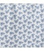 Color:Bel Air Blue - Image 4 - Daniel Cremieux Signature Label Feather Print Cotton Short Sleeve Shirt