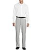 Daniel Cremieux Signature Label Flat Front Classic Fit Solid Pants - Image 2