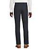 Cremieux Daniel Cremieux Signature Label Flat Front Stretch Houndstooth Dress Pants, Color:Navy - Image 2