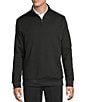 Cremieux Daniel Cremieux Signature Label Honeycomb Quarter-Zip Pullover, Color:Black - Image 1