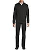 Cremieux Daniel Cremieux Signature Label Honeycomb Quarter-Zip Pullover, Color:Black - Image 3