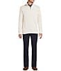 Cremieux Daniel Cremieux Signature Label Honeycomb Quarter-Zip Pullover, Color:Birch - Image 3