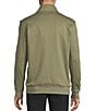 Cremieux Daniel Cremieux Signature Label Honeycomb Quarter-Zip Pullover, Color:Green - Image 2
