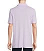 Color:Lavender - Image 2 - Daniel Cremieux Signature Label Jersey Jacquard Short Sleeve Polo Shirt