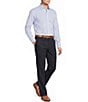 Daniel Cremieux Signature Label Long Sleeve Button Down Luxe Stretch Micro Geo Woven Shirt - Image 3