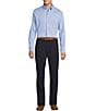 Cremieux Daniel Cremieux Signature Label Long Sleeve Button Down Luxe Stretch Solid Woven Shirt, Color:Ashleigh Blue - Image 3