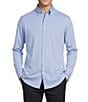 Daniel Cremieux Signature Label Long Sleeve Button Down Luxe Stretch Solid Woven Shirt - Image 1