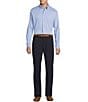 Daniel Cremieux Signature Label Long Sleeve Button Down Luxe Stretch Solid Woven Shirt - Image 3