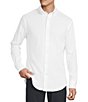 Daniel Cremieux Signature Label Long Sleeve Button Down Luxe Stretch Solid Woven Shirt - Image 1