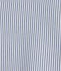 Cremieux Daniel Cremieux Signature Label Long Sleeve Button down Stripe Luxe Stretch Woven Shirt, Color:Blue - Image 4
