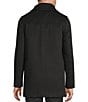 Cremieux Daniel Cremieux Signature Label Loro Piana Bib Wool Coat, Color:Charcoal - Image 2