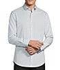 Daniel Cremieux Signature Label Luxe Stretch Micro Pattern Long Sleeve Woven Shirt - Image 1